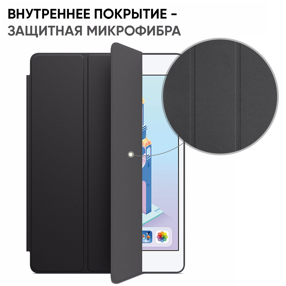 Чохол для планшета Airon Premium для Apple iPad mini 2019 7.9  с пленкой и салфеткой Black